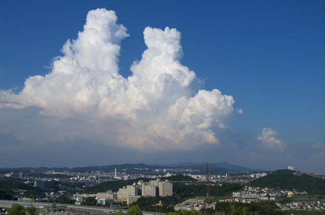 和の心で雲を見る